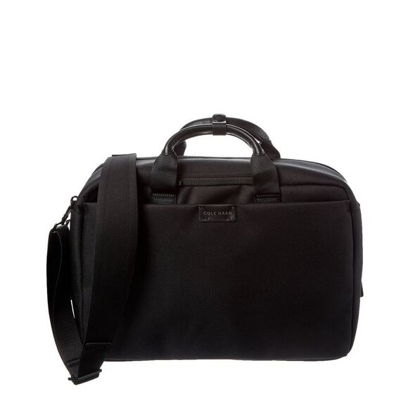 Cole Haan Central Convertible Briefcase, Black - Picture 1 of 4